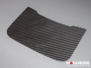 Alfa Romeo Giulia Shift Console Cover Trim - Carbon Fiber - Flexible / Self Adhesive
